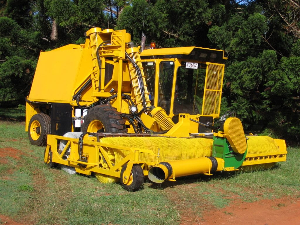 DOUBLE ROW MACADAMIA HARVESTER